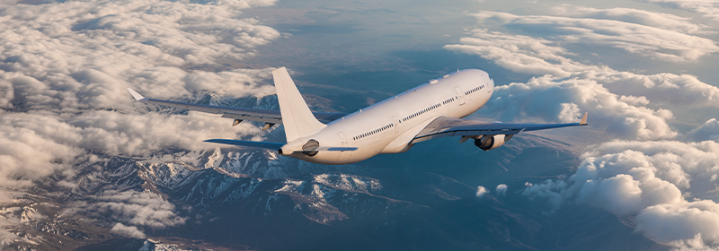 Avión volando