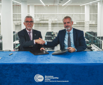 Agreement Indra and Barcelona Supercomputing Center 